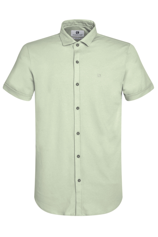 JERSEY KORTE MOUWEN OVERHEMD 335934 MINT
